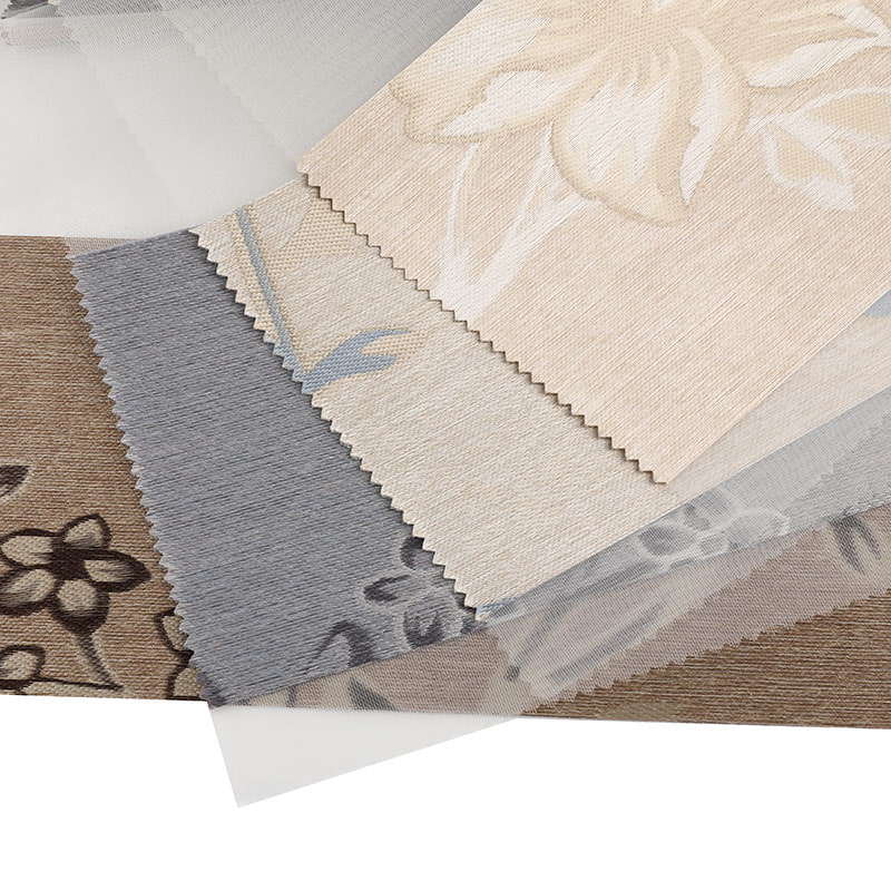 YX019 Mellow Color Solskydd Jacquard Zebra Blindtyg