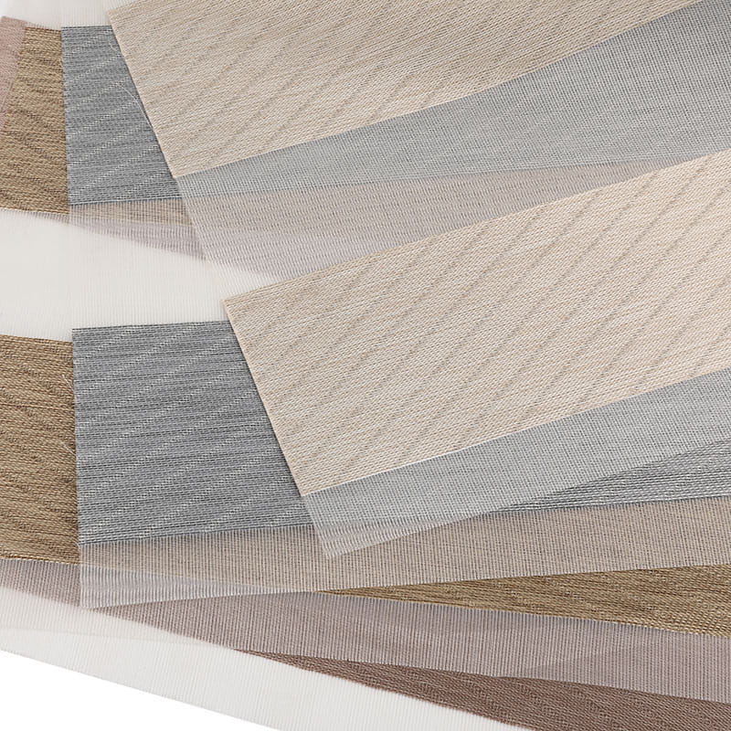 GD23 Dubbelisolerande Justerbar Semi-Blackout Zebra Blindtyg