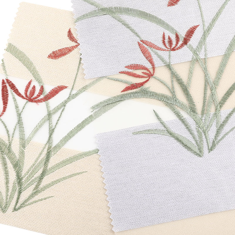 YX036 Classic Retro Interiör Jacquard Zebra Blindtyg