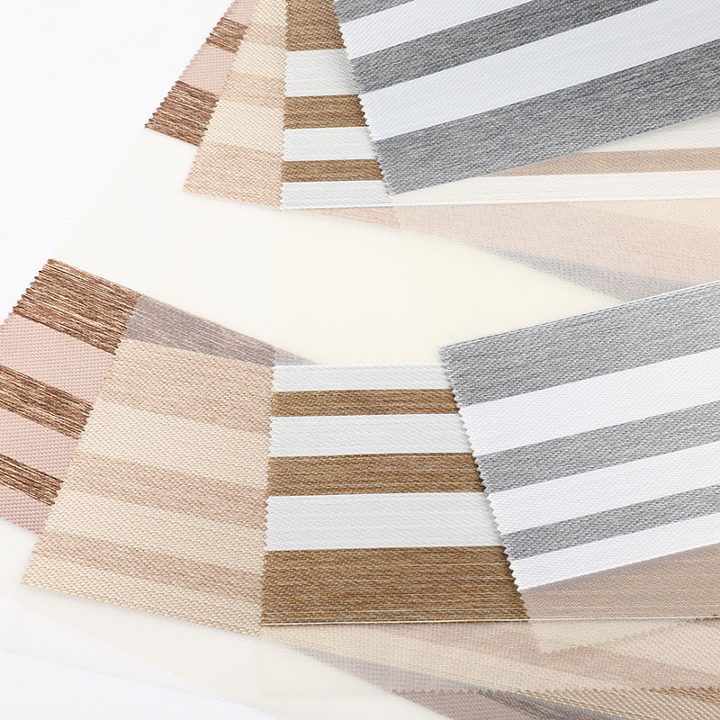 YX06 Kontrollrum Ljusmängd Semi-Blackout Zebra Blind Tyg